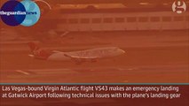 Virgin Atlantic plane makes emergency landing at Gatwick Airport
