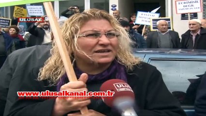 İzmir’de kentsel dönüşüm mağdurları sokağa çıktı