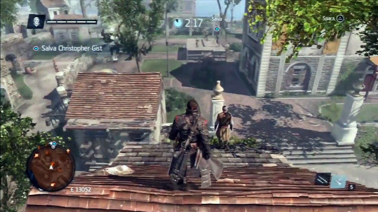 Assassin's Creed Rogue (ITA) - 11 - Una lunga camminata e un piccolo salto 100% sincro