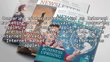 Niche Marketing vs. Internet Marketing Niche