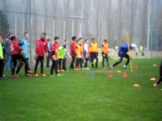 Prise de balle par mathieu