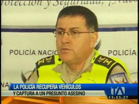 La Policía recupera vehículos reportados como robados