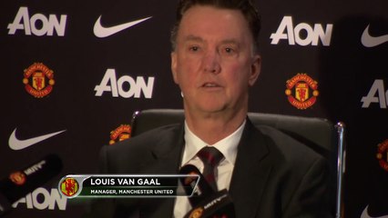 Van Gaal: "Un 2014 positivo ma stiamo crescendo"