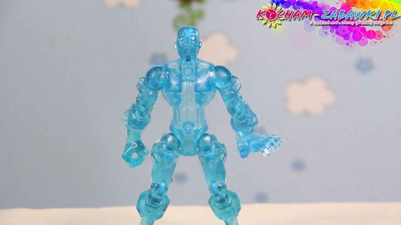 Lodowy Człowiek / Iceman / Lodowy Człowiek - Super Hero Mashers - Marvel - Hasbro - A6825 A8900 - Recenzja