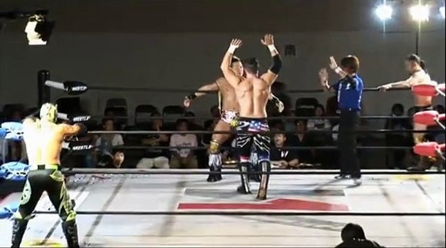 Team 246 (Kaz Hayashi & Shuji Kondo) vs. Eddie Edwards & Tigre Uno