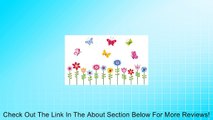 Bright Butterfly Garden Decorative Peel & Stick Wall Art Sticker Decals Review