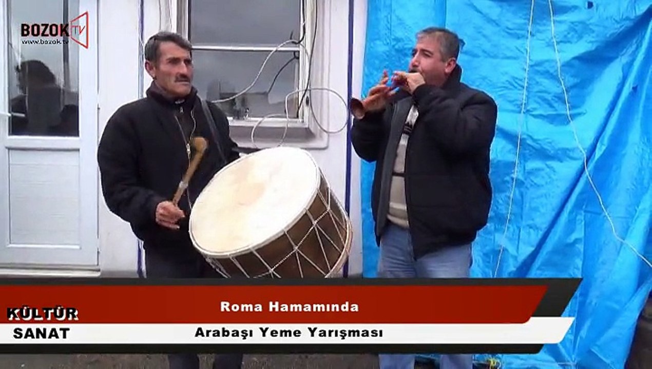 SARIKAYA ROMA HAMAMINDA ARABAŞI YARIŞMASI