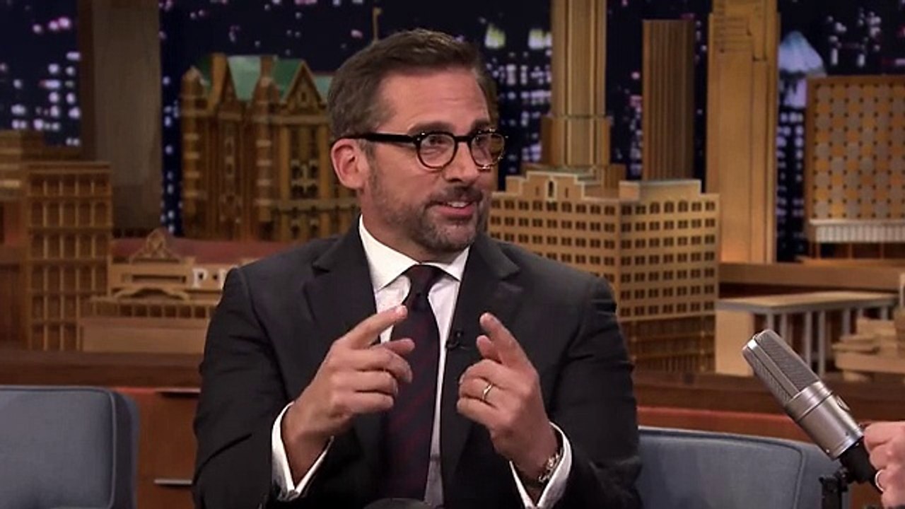 Steve Carell Catches Grapes in His Mouth Like a Pro