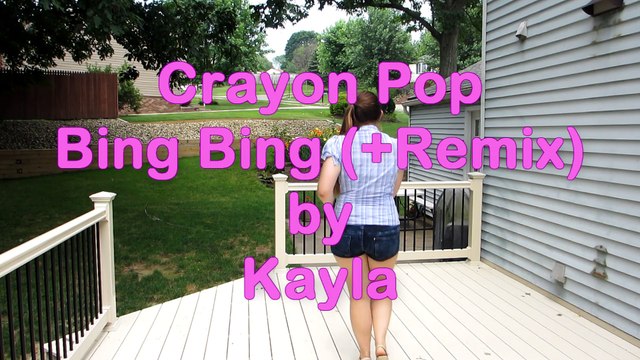 【Dansu to Pantsu member: Kayla】 Bing Bing REMIX by Crayon Pop 【dance cover】