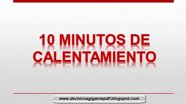 De Chico a Gigante Ejercicios, Si Ejercicios para alargar