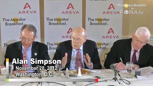 Simpson, Bowles: 'We Need Compromise' on Fiscal Issues