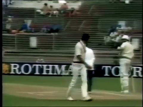 Colin Croft VS Richard Hadlee, UGLY Incident, 1980