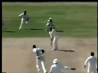 Curtley Ambrose CASTLES Geoff Marsh furniture, with a NO BALL 1991