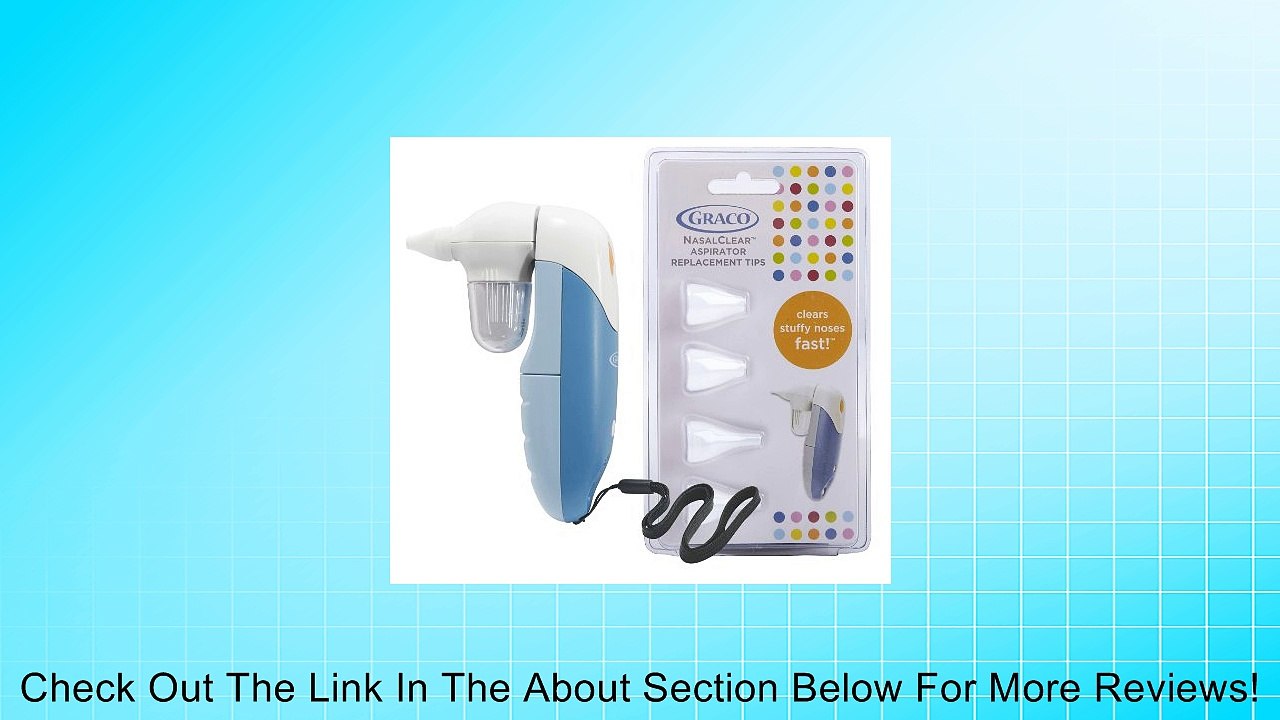 graco nasalclear aspirator replacement tips