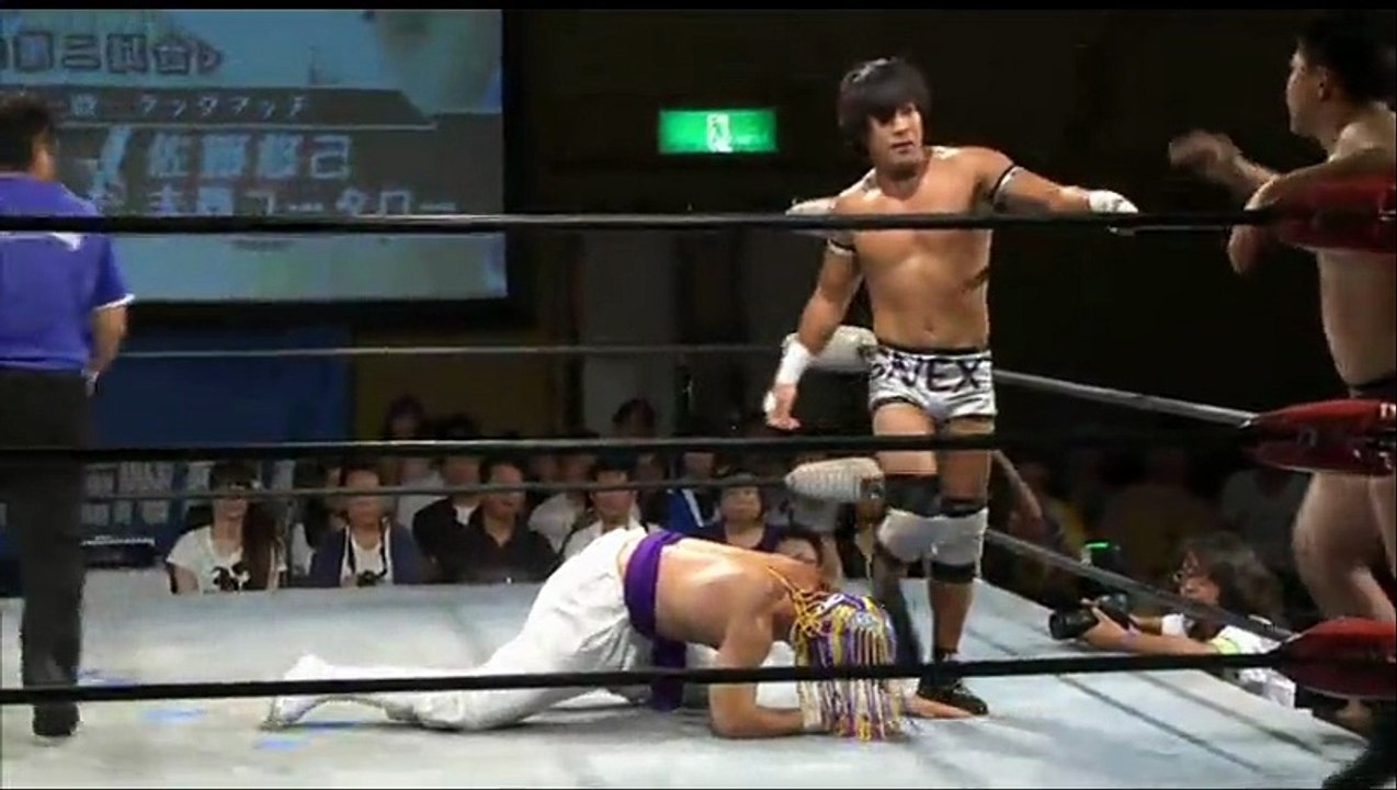 Marines Mask & Tiran Shisa vs. Kotaro Yoshino & Yuonore Sato