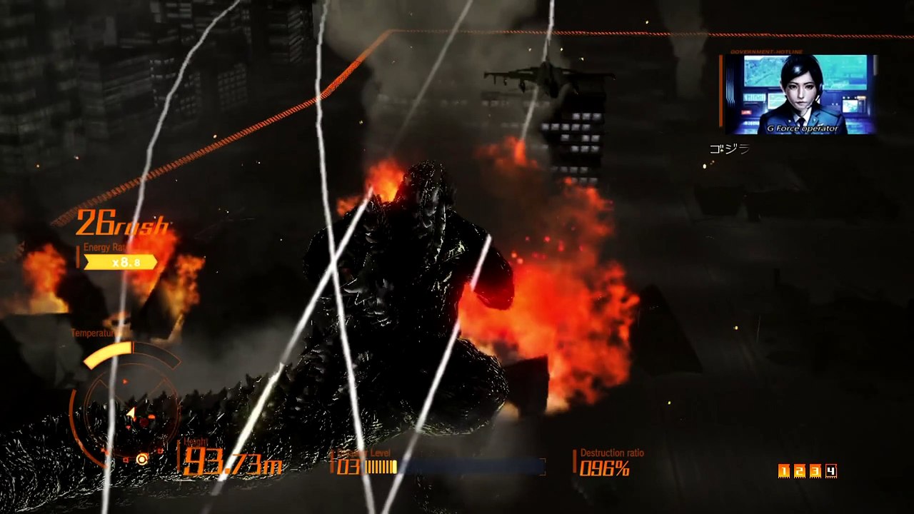 Godzilla The Game (PS3) - Walkthrough Gameplay Part 6 - Gotengo Fight