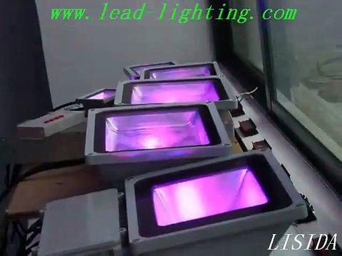 High Efficiency CE RoHS FCC PSE Waterproof 50W RGB LED Floodlight