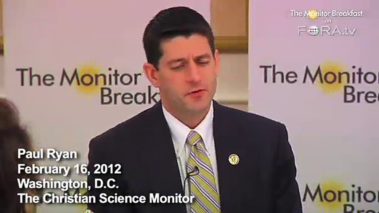 Paul Ryan Weighs in on Possible VP Nomination