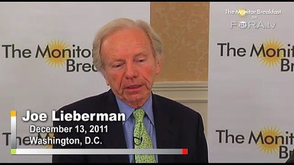 Lieberman Rebuts Gingrich: 'Palestinians Are a People'