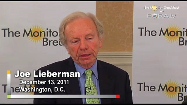 Lieberman Rebuts Gingrich: 'Palestinians Are a People'
