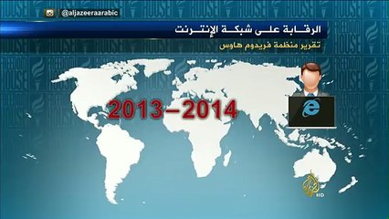 حرية الإنترنت في خطر بعد توسع الرقابة الأمنية