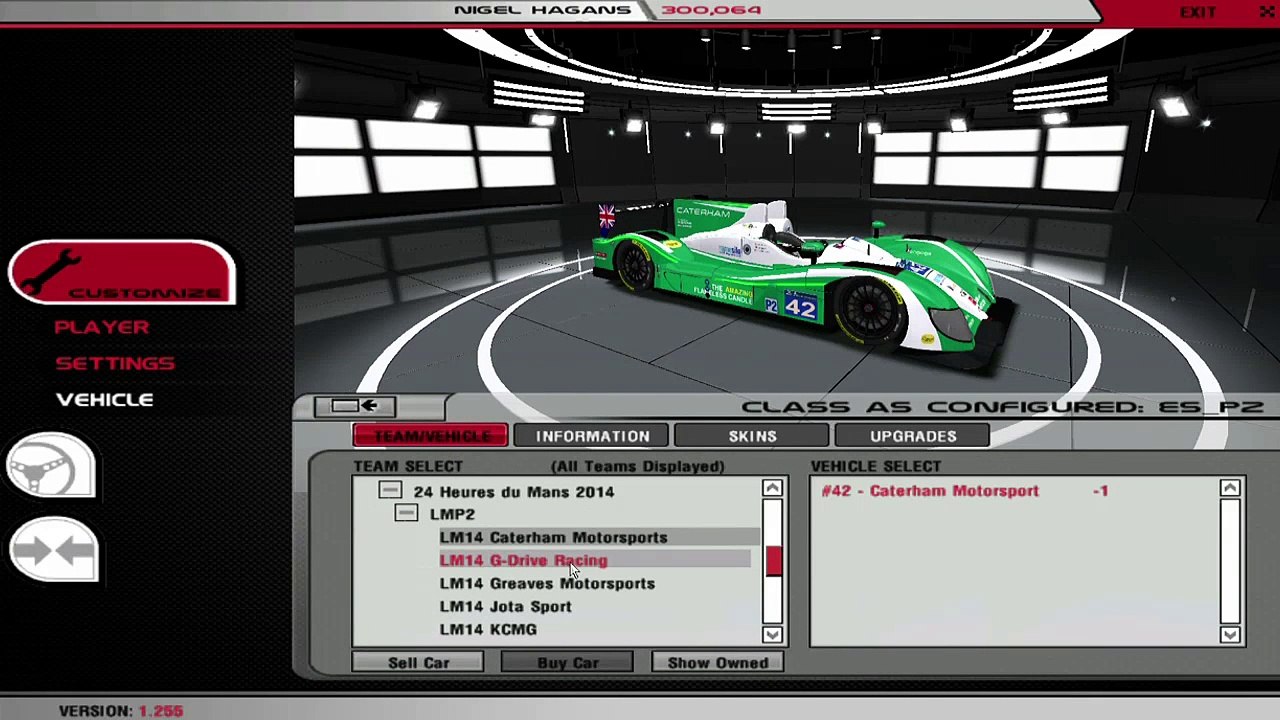 rFactor - Le Mans 2014 LMP2 Grid