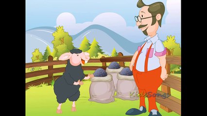 Baa Baa Black Sheep Children English Nursery Rhyme with Lyrics | 3D Animation
