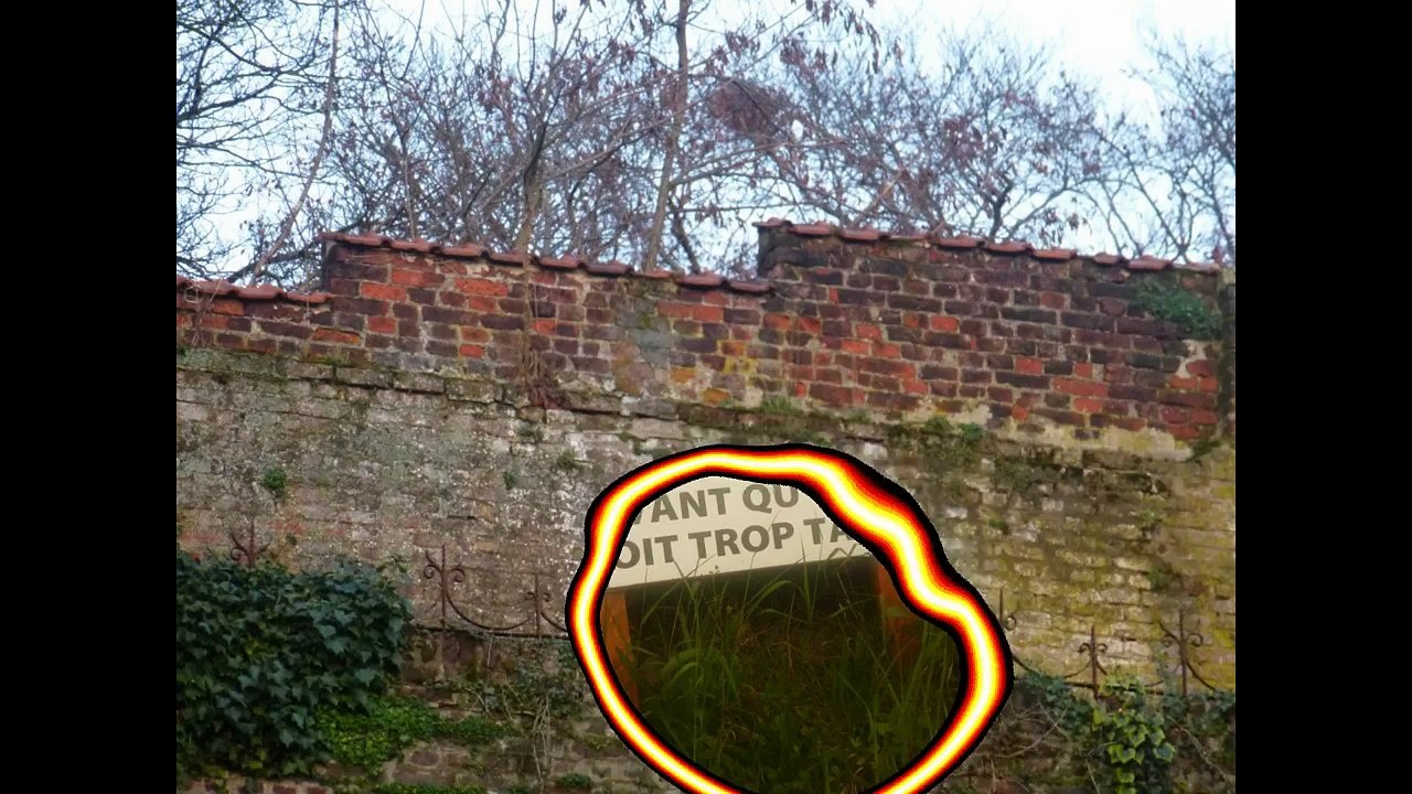 YVES MARCHAL : "Un mur" (texte : Yves Marchal)