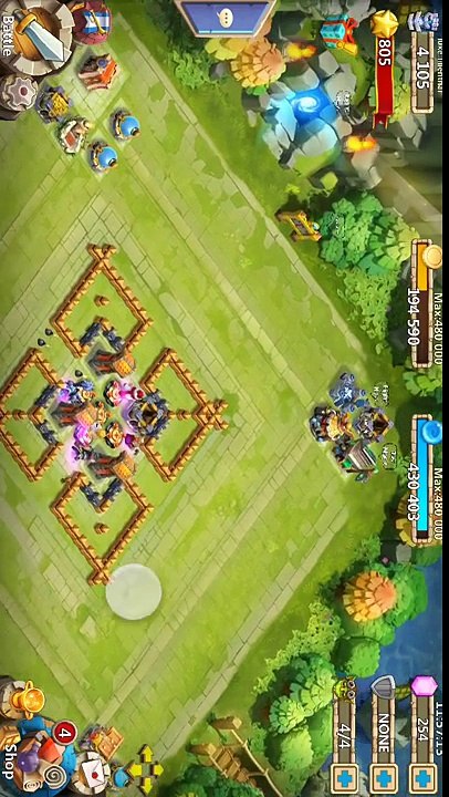 Castle clash cupid account for sale