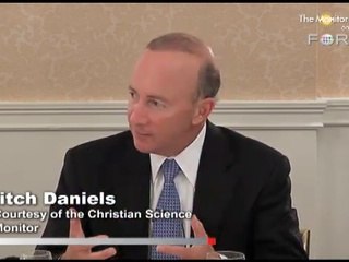 Mitch Daniels: 'Is Our Democracy Up To This?'