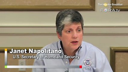 Hurricane Irene Over-Hyped? No, Says Napolitano