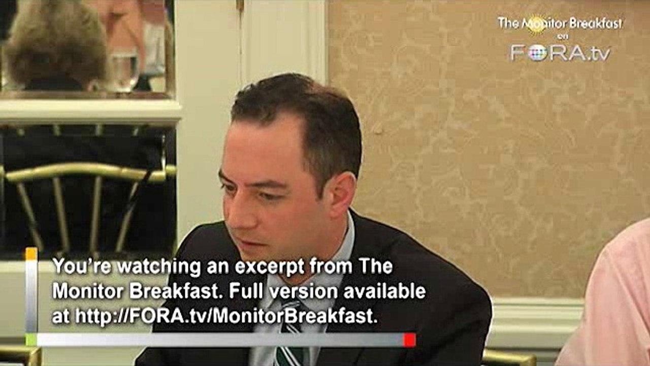 RNC Chair Priebus: 'Hope Isn't Hiring' In America