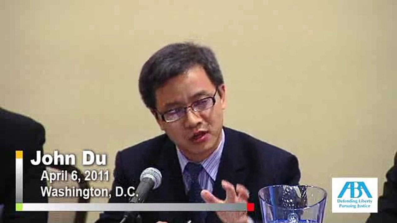 John Du: Practicing Law in an Emerging Market