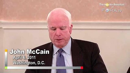 McCain: If the US Doesn't Lead, Then Nobody Leads