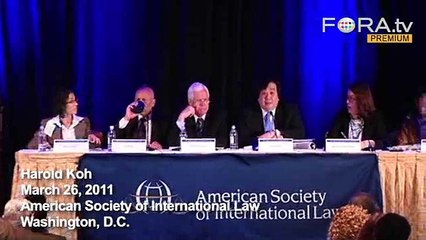 Harold Koh on Libya: Is Military Action Justified?