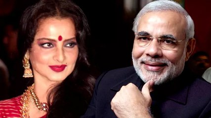 Narendra Modi, Rekha Voted India's Hottest Vegetarian Celebs