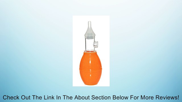 Baby Mucus Extractor, Nasal Aspirator From Dr. Natural Healing. Patented Anti-backflow Valve, Doctor Designed and Patented. No Sucking, So No Filter to Buy or Use. Review