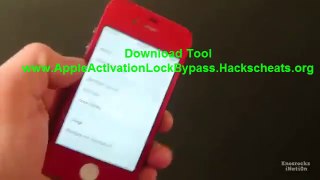 iCloud Activation Bypass Hack Tested January 2015