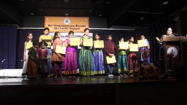 SAPNA: ANNIUAL EVENT 2014: DAY 2: STUDENTS OF JAYASHREE VENKATESH: NARAYANATHE FELICITATION