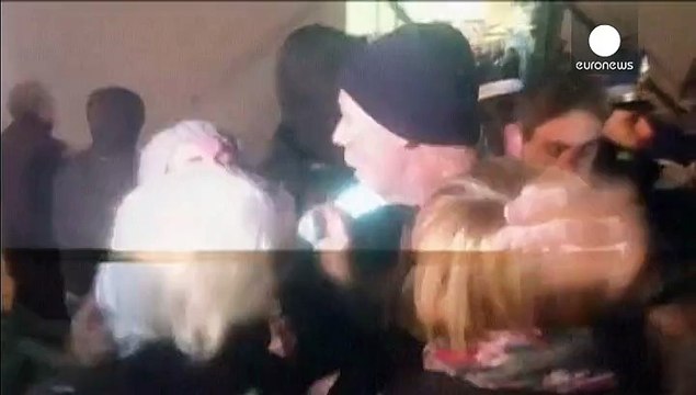 Пассажиры с горящего парома прибыли в Бриндизи