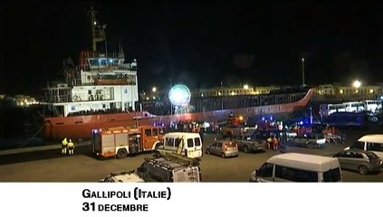 La police italienne sauve 700 migrants à bord d'un cargo dans l'Adriatique