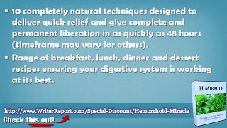 Hemorrhoid Miracle System Reviews - H-Miracle Hemorrhoid Remedy