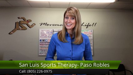 San Luis Sports Therapy- Paso Robles strength training 5 Star Review by Jan K.