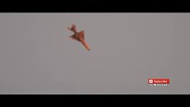 Syria War 2014 - MIG 21 Close Encounter With 57mm Anti Air Gun Shell During Air Raid