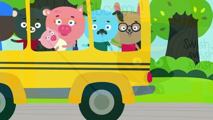 Wheels on the Bus Fun Nursery Rhyme for Children