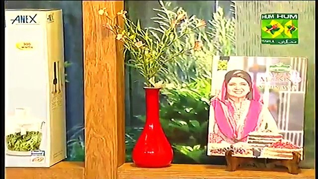 Tarka With Rida Aftab December 23, 2014 on Hum Masala Tv