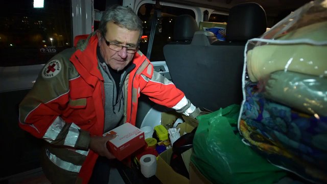 Gap: maraude avec la Croix Rouge et le Préfet des Hautes-Alpes