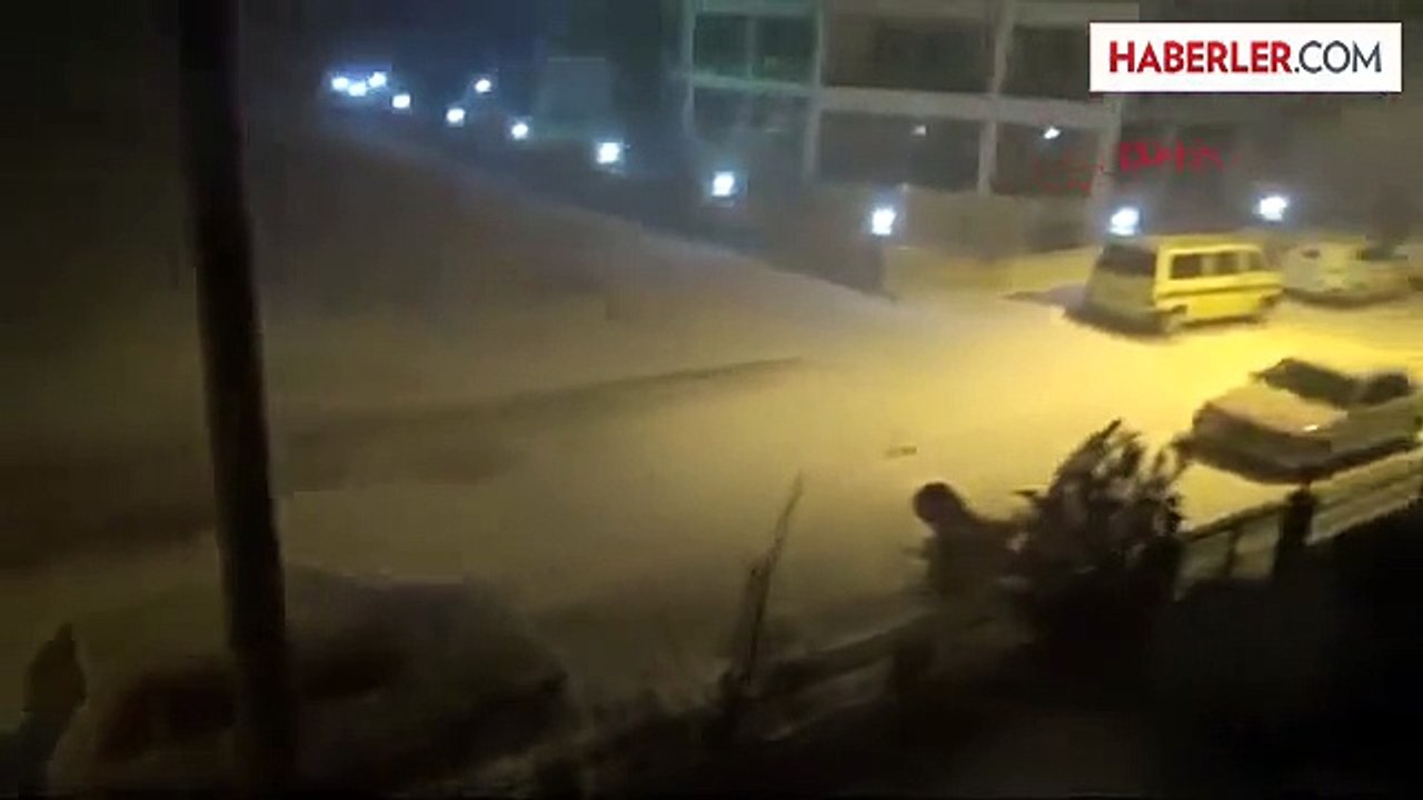 Çanakkale? de Kar Fırtınası Etkili Oluyor Ek Görüntülerle