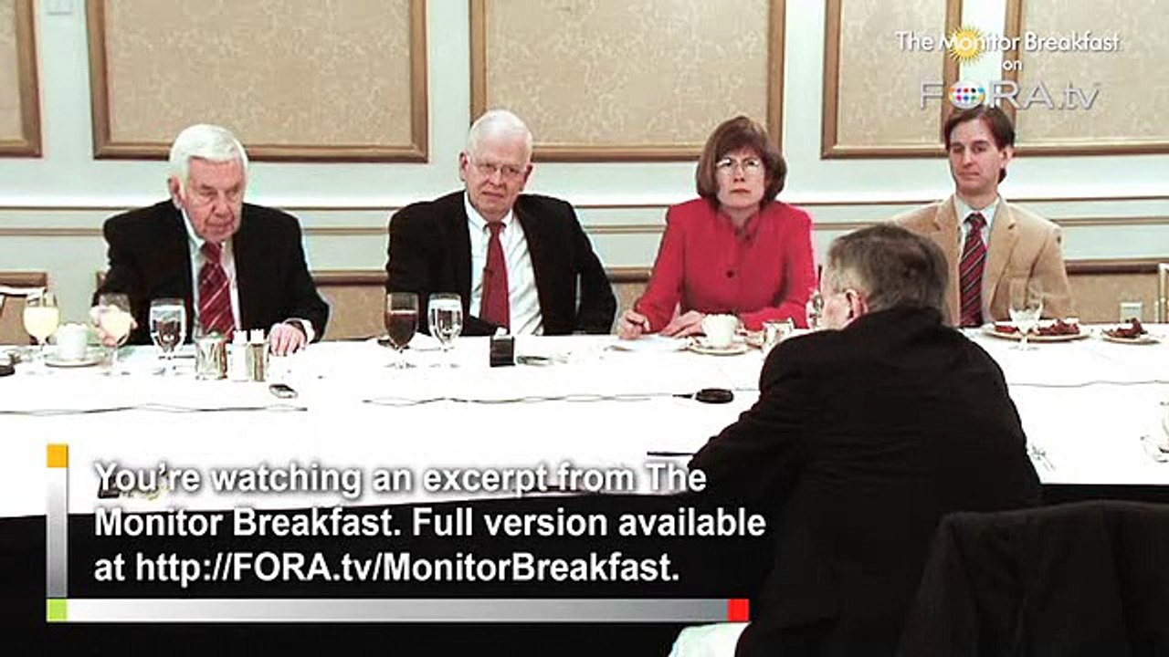 Senator Lugar on Tea Party Primary Challenge in 2012