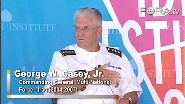 The War on Terror: General Casey Foresees Ten More Years
